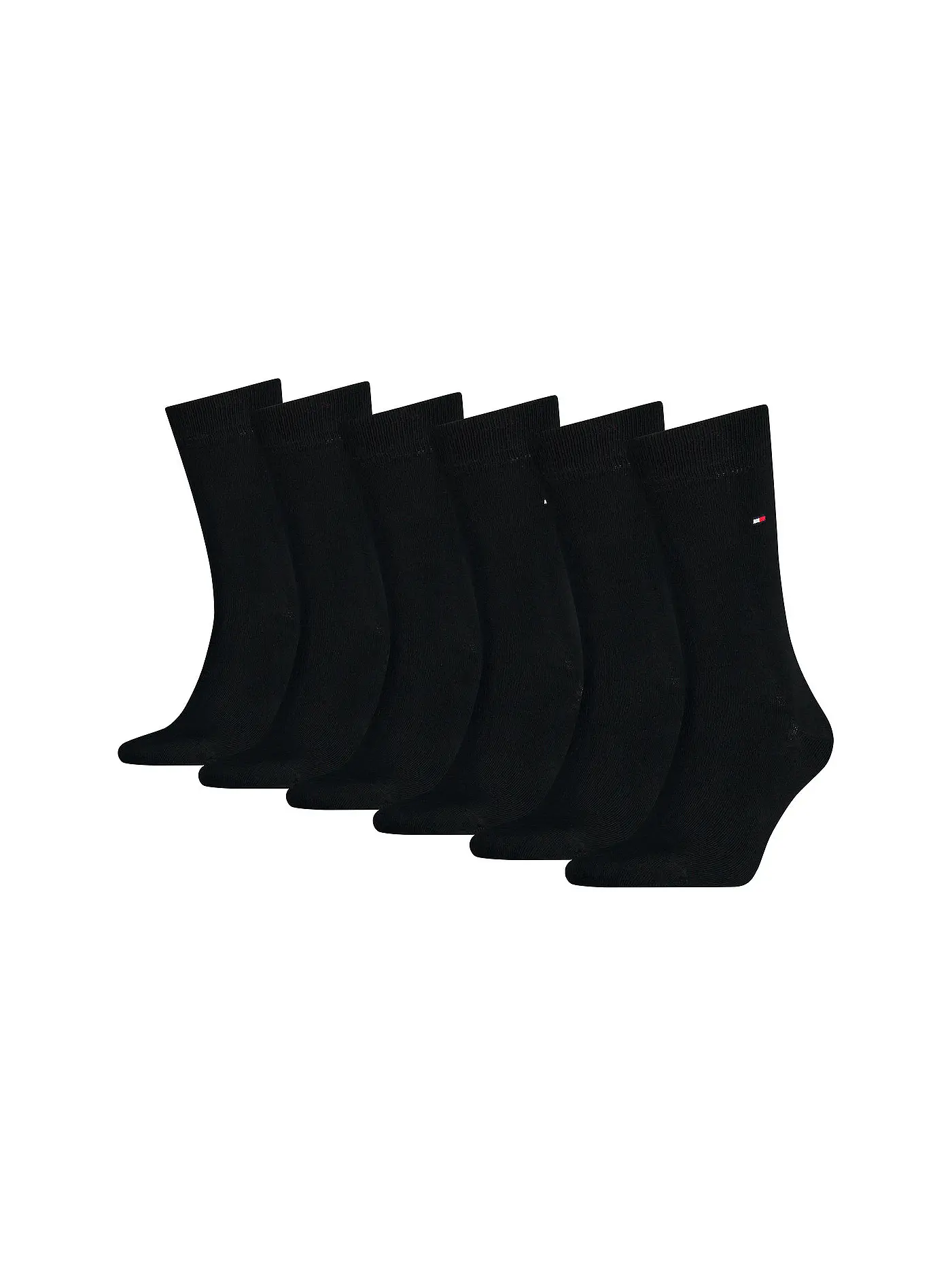 TOMMY HILFIGER | Socken 6er Pkg. Black | 